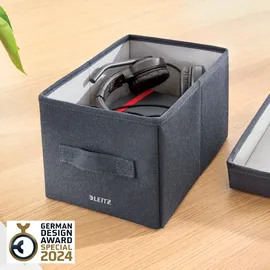 Leitz Aufbewahrungsbox 19 x 28,5 x 16 cm 2-tlg. grau