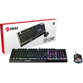 MSI Vigor GK30 Combo schwarz, USB, DE (S11-04DE601-CLA)
