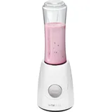 Clatronic® Smoothie Maker für Smoothies & Shakes | Mixbehälter als Trinkbecher zu verwenden Shaker auch Suppen oder Saucen Mixer zum Pürieren,