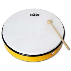 Nino Percussion NINO5Y - 10 Zoll ABS Hand Drum, Yellow - Handtrommel
