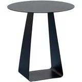 M2 Kollektion Beistelltisch FREDDY Ø 45 cm - Schwarz, Metall,
