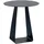 M2 Kollektion Beistelltisch FREDDY Ø 45 cm - Schwarz, Metall,