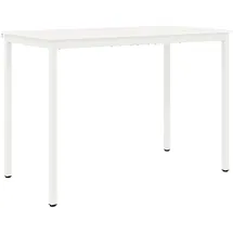vidaXL Bartisch 150 x 80 x 105 cm Weiß