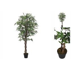 Künstliche Zimmerpflanze Ahornbaum Künstliche Pflanzen 336 Blätter 120 cm Grün, vidaXL, Höhe 0 cm grün