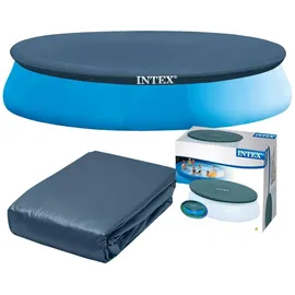 Intex Poolabdeckung blau Ø 457 cm