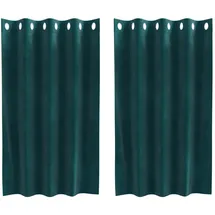 vidaXL Vorhang, Aleah with eyelets 140 x 140 cm