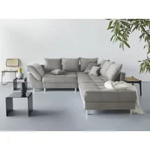 Collection AB Ecksofa »(Spar-Set) Innsbruck L-Form und Hocker« Ecksofa und Hocker, Recamiere links oder rechts montierbar