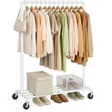 Songmics Garderobenständer HSR061W01 Weiß