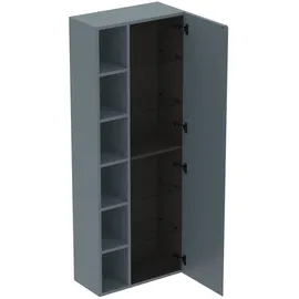 Ideal Standard Finesse Hochschrank 60 x 16,0 cm Aschblau Matt Glas/Holz/MDF/Spanplatte