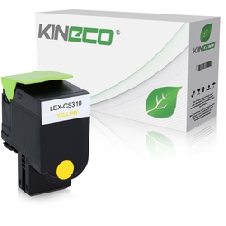 Toner kompatibel zu Lexmark CS310 700H4 70C0H40 XXL Yellow