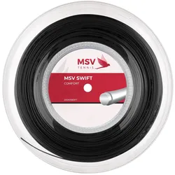 MSV Tennissaite Swift (Kontrolle+Spannungskonstanz) schwarz 200m Rolle
