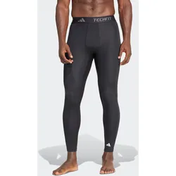 Trainingstights ADIDAS PERFORMANCE "TF BASE TIGHT", Herren, Gr. XL, N-Gr, schwarz, Obermaterial: 83% Polyester, 17% Elasthan, sportlich, Hosen