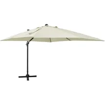 vidaXL Ampelschirm Ø 300 cm Beige