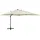 vidaXL Ampelschirm Ø 300 cm Beige