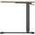 PureMounts PureMounts® Mobiler Beistell-Tisch höhenverstellbar, Höhenverstellbarkeit 64,0cm bis 99,9cm, bis zu 7kg Tragkraft, feststellbare Rollen, integrierter Getränkehalter, schwarz
