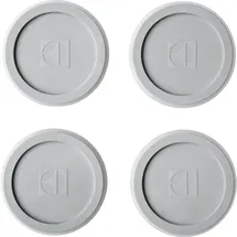 Electrolux E4WHPA02 Antivibrationsmatte 4 Stück Grau