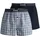 Boss Pyjama-Shorts Blau XXL