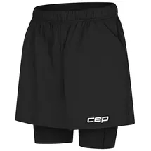 CEP Core Run 2in1 Damen schwarz L