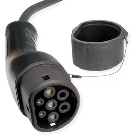 Roline E-Auto Ladekabel Typ2, 1-phasig, 250VAC (1P+N+E), 32 A, 7,4 kW, 5 m
