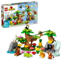 Lego DUPLO 10973 Wild Animals of South America Dschungelbauspielzeug-Set für Kleinkinder, Vorschuljungen und Mädchen im Alter von 2-5 (71 Teile)