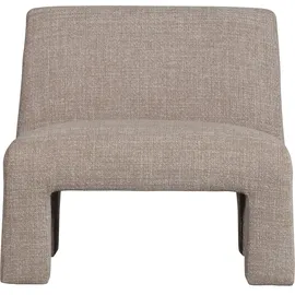 Woood Sessel Lavid Webstoff 74 x 73 x 84 cm Beige gepolstert