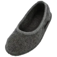 HAFLINGER Hausschuh in anthrazit | Gr.: 40