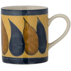 Bloomingville Heikki Becher braun, Steingut, Ø 9 x H10 cm, braun