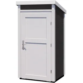 Weka Gartenhaus 367 1,02 x 0,95 m anthrazit