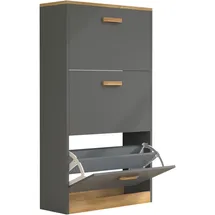 VCM Halom M 105 x 59 x 22 cm schwarz / schwarz