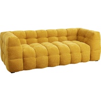 Kare DESIGN Sofa Salamanca Stoff Gelb