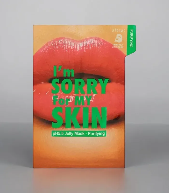 I'm Sorry for My Skin pH5.5 Jelly Mask Purifying – reinigende Tuchmaske 1stk/33ml