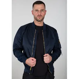 Alpha Industries Ma-1 Vf Lw Jacke Blue / Golden S