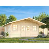 Palmako Helena 5,10 x 5,10 m Hellgrau-Anthrazit