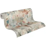 A.S. Création Livingwalls Vliestapete Metropolitan Stories Betontapete Antonio Barcelona Tapete in Vintage Betonoptik 10,05 m x 0,53 m grau grün weiß 379541 37954-1