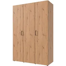 WIMEX Kleiderschrank »Mugano,in 8 Breiten,3 Höhen,2 Tiefen, viele Farben, Made in Germany« in Basic oder Premium Ausstattung, mit langen oder kurzen Griffen aus Metall, mit oder ohne Spiegel, schwarz