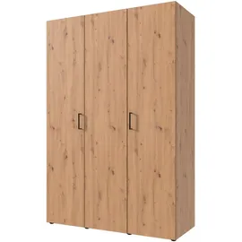 WIMEX Kleiderschrank »Mugano,in 8 Breiten,3 Höhen,2 Tiefen, viele Farben, Made in Germany« in Basic oder Premium Ausstattung, mit langen oder kurzen Griffen aus Metall, mit oder ohne Spiegel, schwarz