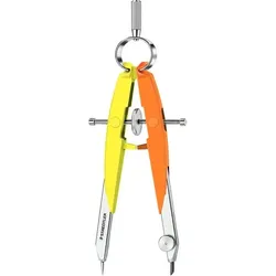 STAEDTLER Geozirkel Mars Comfort 556 max. Ø d. Kreises 225mm, gelb/orange