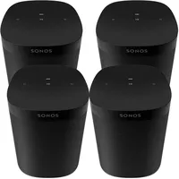 Sonos One SL (Parent) (4) Four Room schwarz