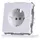 Elso Steckdoseneinsatz 16A Weiß 1 St.