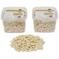1Kg Cashewkerne natur, ohne Zusätze 2x500g