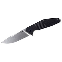 Ruike D191-B Folding Knife, 3.62" Blade 8Cr13MoV Steel, Black G10 Handle