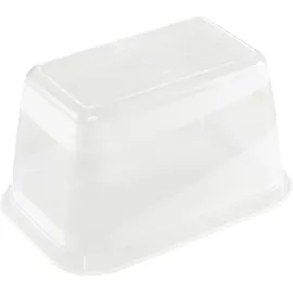 KEEEPER Vorratsdose eckig blau 15,5 x 10,5 x 0,75 l 4-teiliges Set
