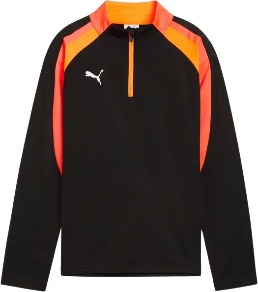 PUMA IndividualLIGA 1/4 Zip Sweatshirt Kids Schwarz F07