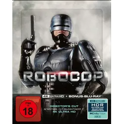 RoboCop (Director's Cut) - 2-Disc Limited SteelBook (UHD-Blu-ray + Bonus-Blu-ray) (Neu differenzbesteuert)