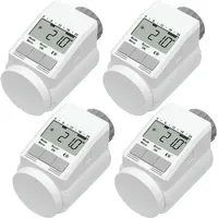 Eqiva Model L Heizkörperthermostat 4er-Set mit Boost-Funktion