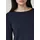 s.Oliver Feinstrickpullover mit Rollkanten Blau S