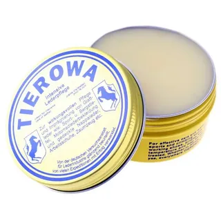 TIEROWA Tierowa Lederfett FARBLOS 100ml Dose Lederfett weiß