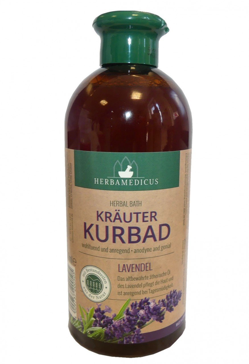 500ml Kräuterkurbad Lavendel Badezusatz Ölbad Tagesmüdigkeit Schaumbad