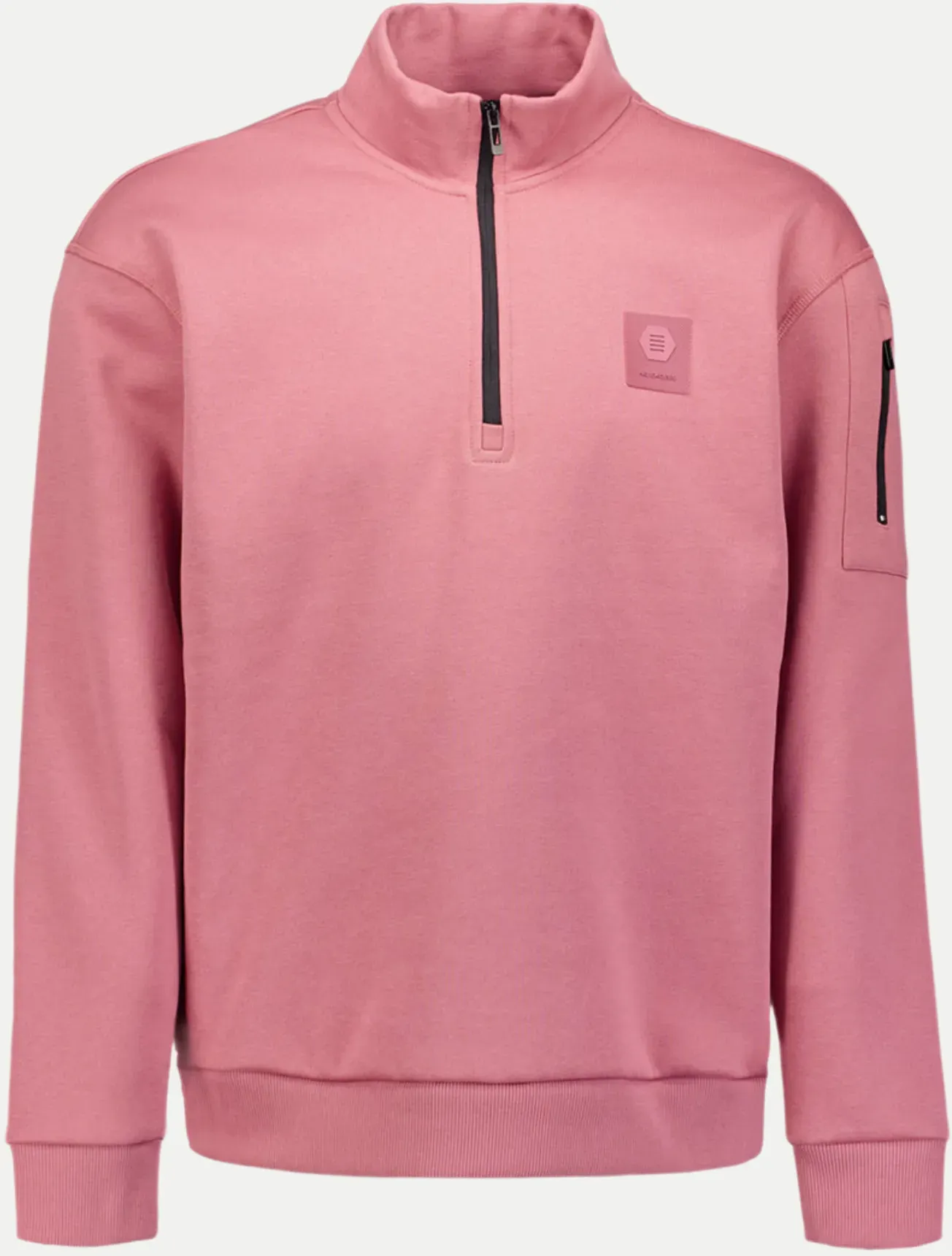 Sweater mit Stehkragen Rosa XL