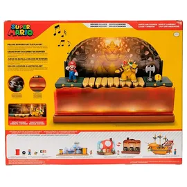 Jakks Pacific Super Mario Deluxe Bowser Battle-Spielzeug 6cm